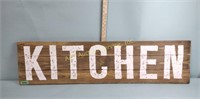 Kitchen wooden sign from Hobby Lobby