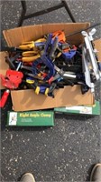 Box full of clamps
