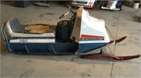 Evinrude 25 Skeeter Vintage Snowmobile