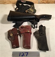 Leather Holsters and Gun Belts and Stock