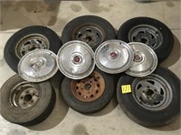 Misc. Tires, 4 - Matching Hub Caps