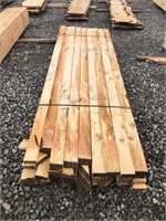 Spruce 1.5"x3.5"x8' Rough Cut Lumber