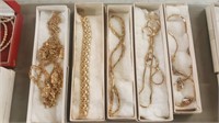 5 Vintage Necklaces Monet & others