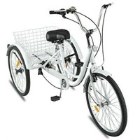 New 3 Speed 3 Wheeled Bicycle w/ Basket