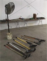 Assorted Yard Tools & Fan, Works Per Seller