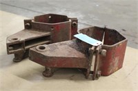 (2) Tractor Brackets, Unknown Application