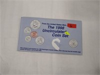1998 Uncirculated Mint coin set