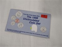 1998 coin set Uncirulated
