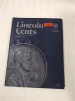 Parital Book Lincoln Cents 1941-1974