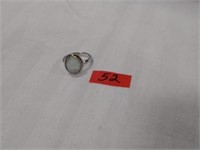 Silver Opal ring  SZ 6