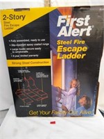 First Alert 2 story steel fire escape ladder