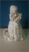 Department 56 mother with infant 7 in tall white
