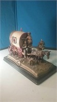 Very heavy and very ornate horse wagon Family