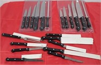 11 - 2 NEW CHEF KNIFE SETS & STEAK KNIVES