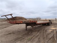 1981 Aztec 96"x48' Step Deck Trailer