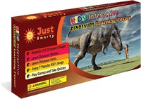 Smarty Dinosaur Interactive Learning Poster