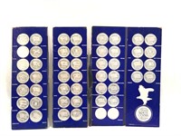 Vintage Metallic State Coins Collection