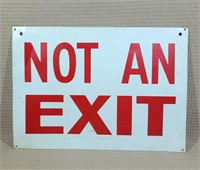Not An Exit- Sign