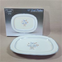 Cordelia 12in Oval Platter NEW!