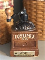 Jim Beam Coffee Mill Liquor Decanter