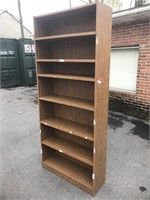 7 Shelf Solid Wood Bookshelf HEAVY