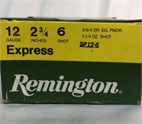 Remington Express 12 ga 2 3/4” 6 shot full box