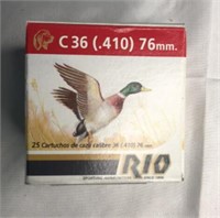 Rio Ammunition .410 ga full box 25 cartridges