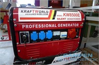 Generator m/el-start KraftWorld KW8500, benzin