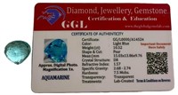 Genuine 10.52 Ct Aquamarine Gemstone