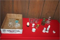 BOX OF MISC. GLASSWARE