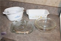 LOT OF MISC. CORNING DISHES