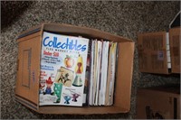 BOX OF MAGAZINES ON COLLECTABLES