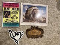 Group: Signs (Indian Chief, Janis Joplin, Get You