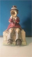 Clown figure battery operated plays music 12 in