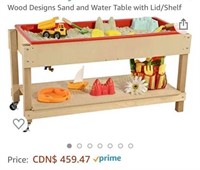 Wood Designs - Sand and Water table