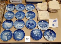 B & G Royal Copenhagen Collector Plates