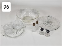 Cut & Pattern Glassware - (2) Box Lot