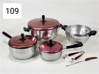 Mid-Century Wear-Ever Aluminum Cookware Set