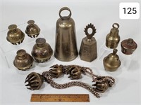 Collection of Brass Bells
