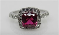 3.5 ct Pink Sapphire Ring