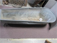 Vintage Galvanized 'Cowboy Tub' Bathtub