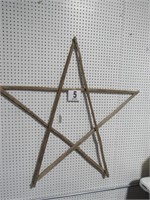 Star Made Out of Tobacco Sticks