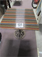 Tile Top Table with Iron Base (24x24x25")