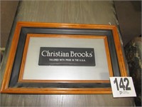 Christian Brooks Sign