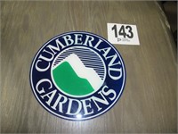 Cumberland Gardens Plexiglas Sign 11x11"