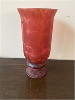 14" Hand Blown Vase