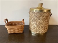 Longaberger Basket & Ice Box