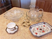 Assorted Glassware and Bowls