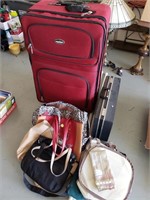 4-Pc Luggage Set and Misc Hand Bags