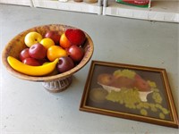 Fruit Bowl and Picture